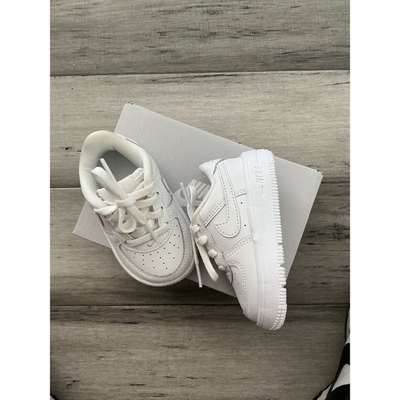 Nike Other - Nike Force 1 Low Lace TD Toddler Shoes White IF1674-100 Size 5C